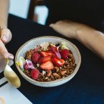 Breakfast, Working, Computer, Table, Healthy breakfast, Working breakfast, Work from Home